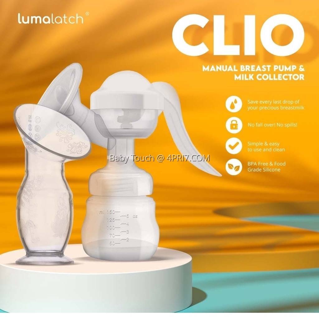 Luma Latch CLIO is a combo manual breast pump with milk
