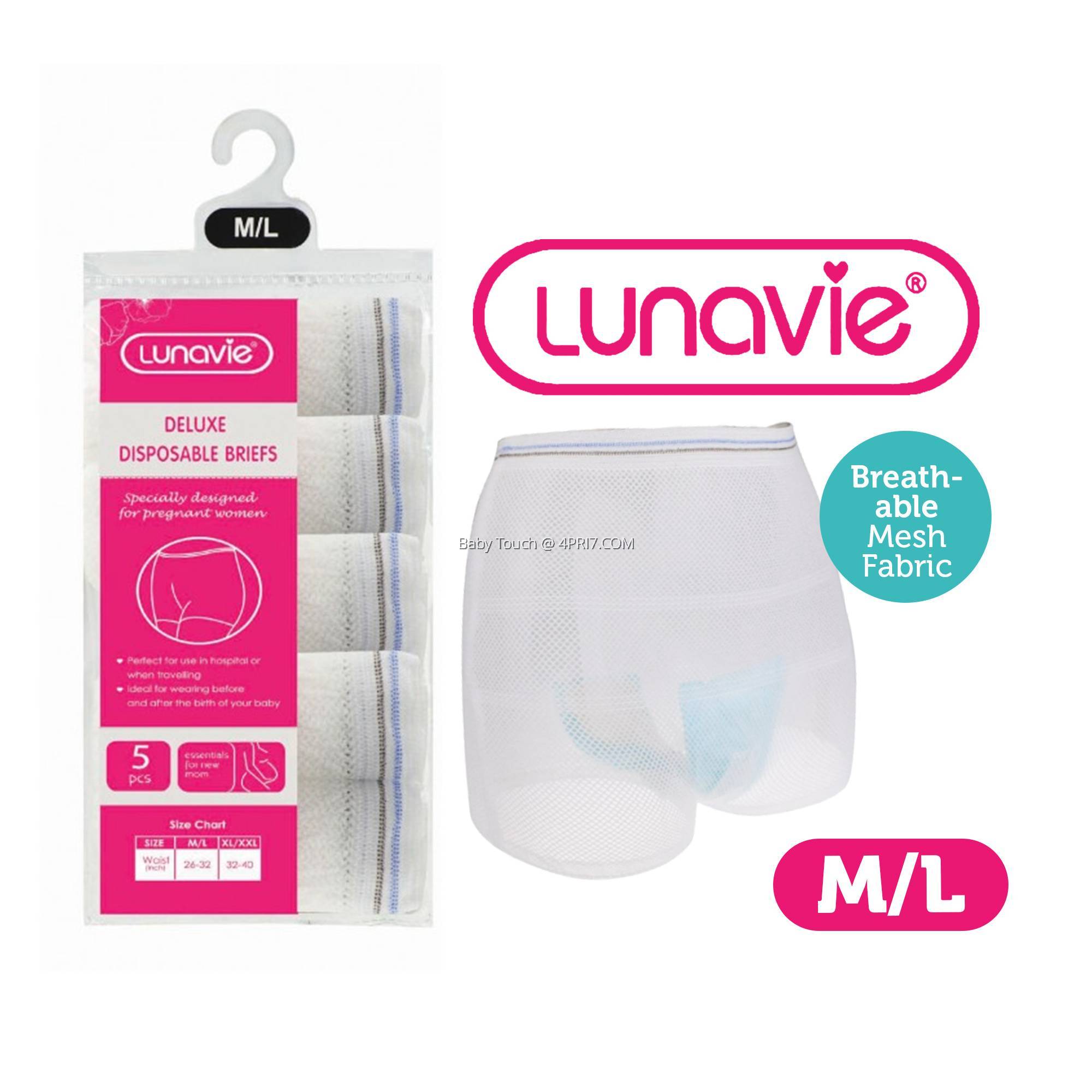 Lunavie Disposable Maternity Panties 5pcs (M/L)