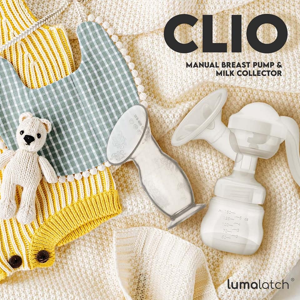 Luma Latch CLIO is a combo manual breast pump with milk